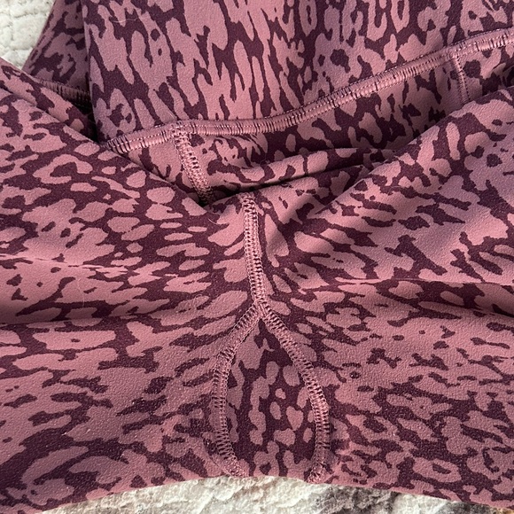 Athleta SALUTATION 7/8 Legging - Burgundy - Picture 7 of 7